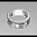 Gucci silver diamond ring